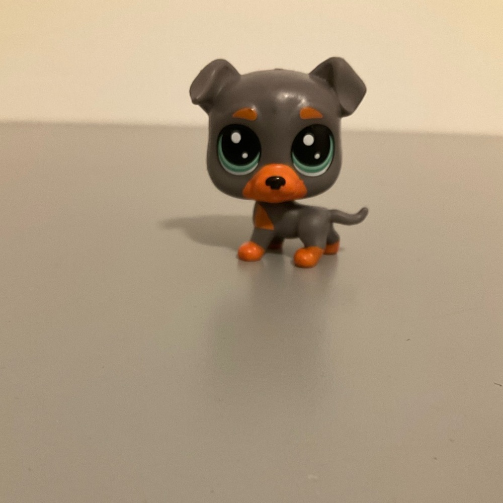 Lps #4-153 Rottweiler Dog Pet Shop